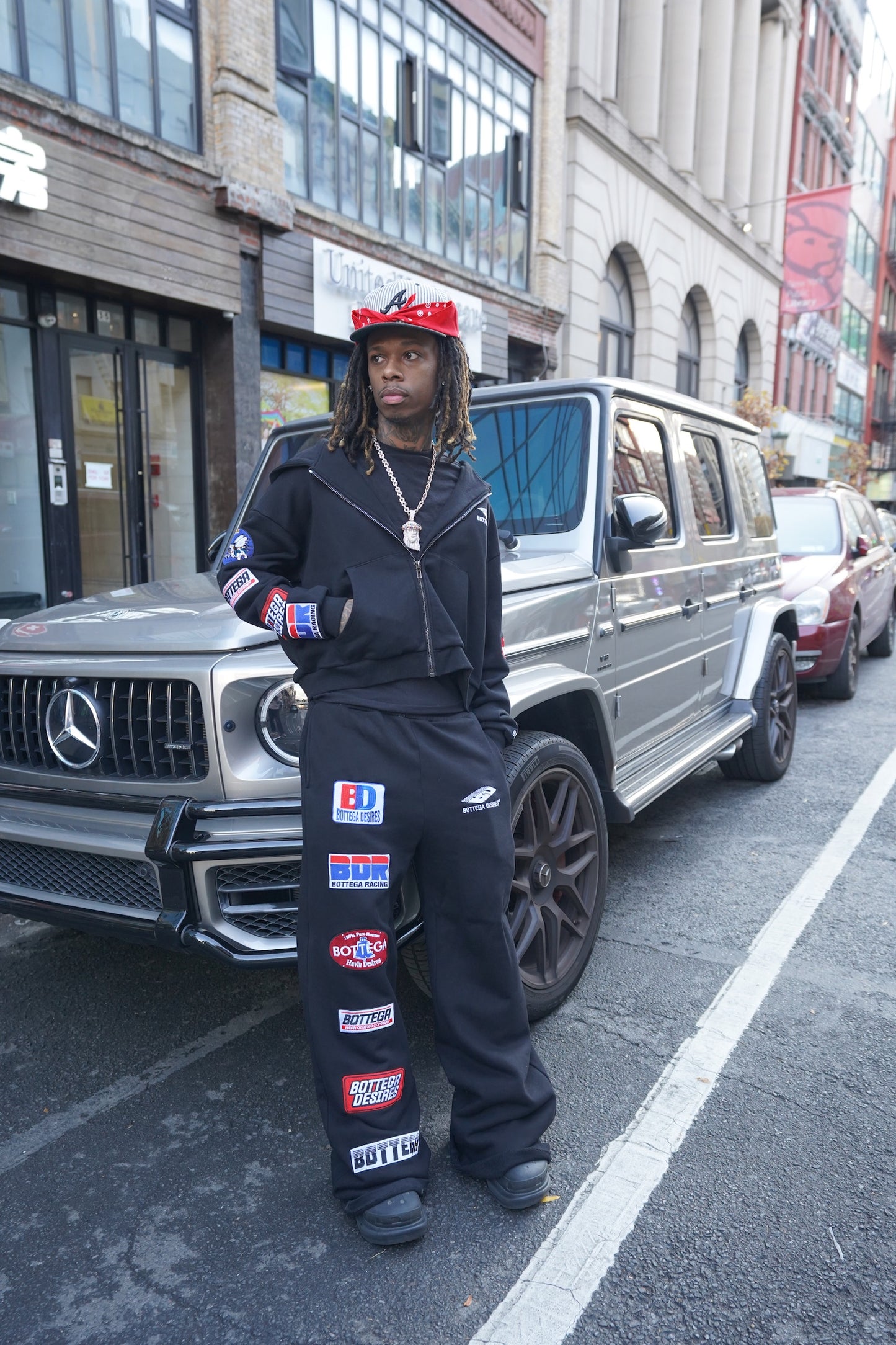 PATCHES JACKET (BLACK)