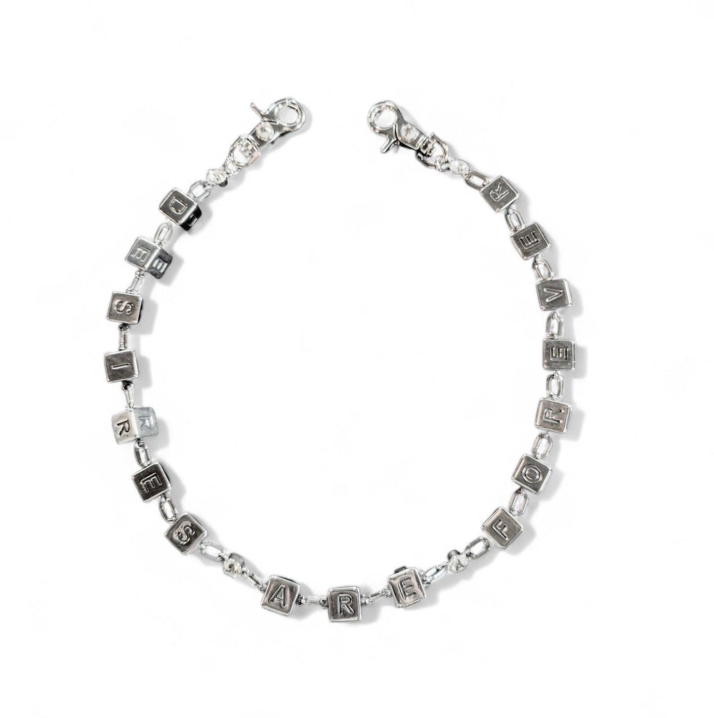 DICE GAME WALLET CHAIN (SILVER)