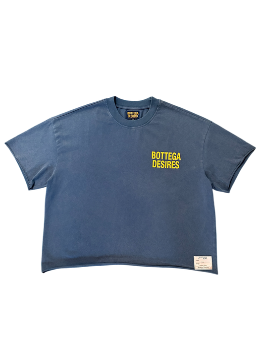 FUCK EM T-SHIRT (BLUE)