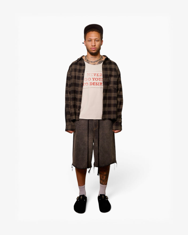 182 Shorts (Half Washed Black)