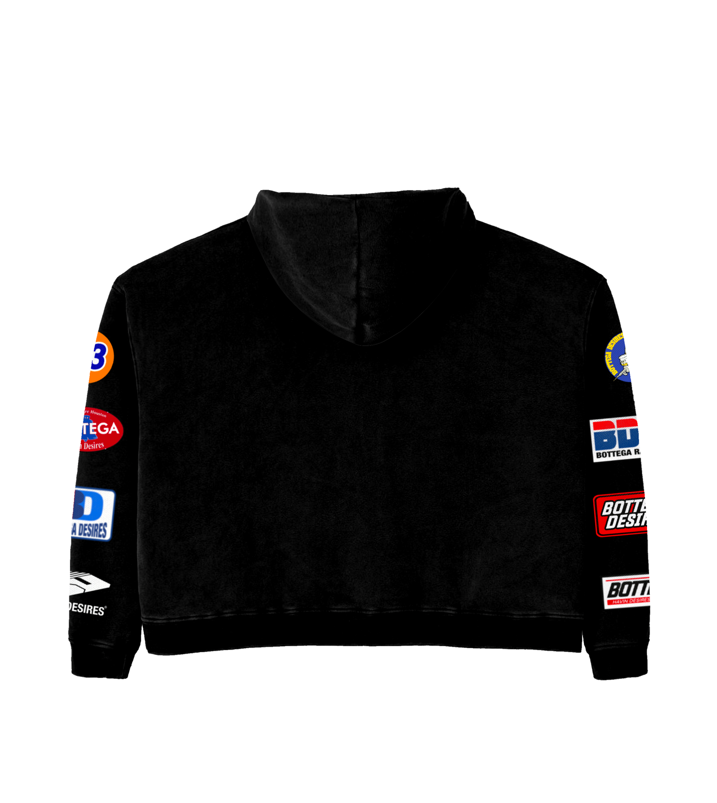 PATCHES JACKET (BLACK)