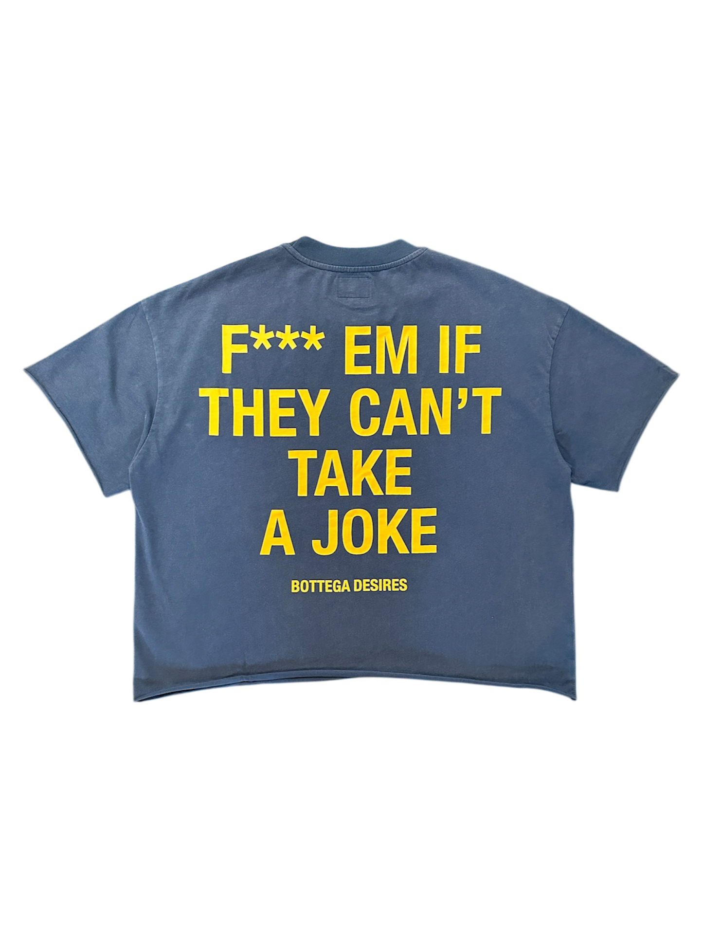 FUCK EM T-SHIRT (BLUE)