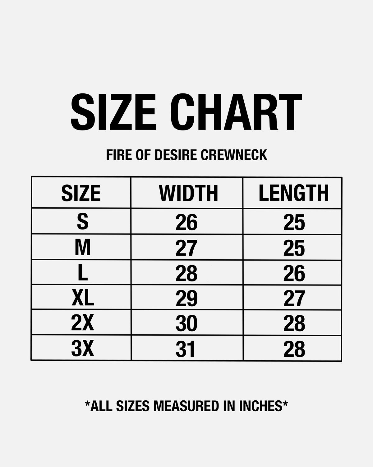 Fire of Desire Crewneck