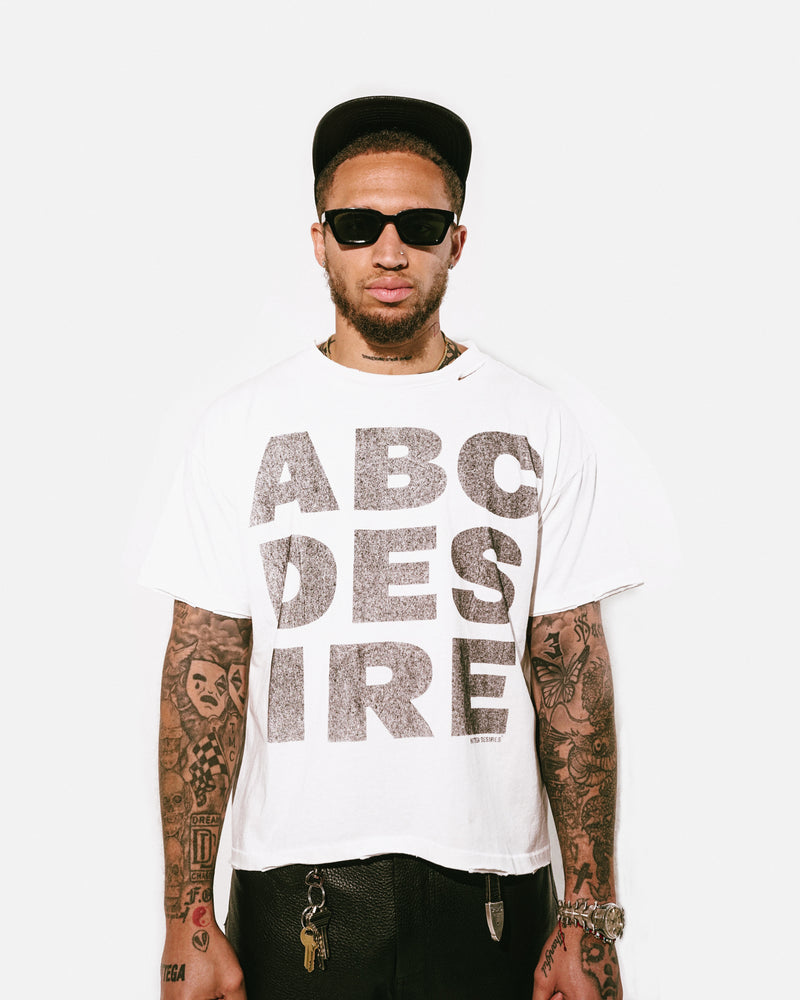 ABC Desires Tee (White)