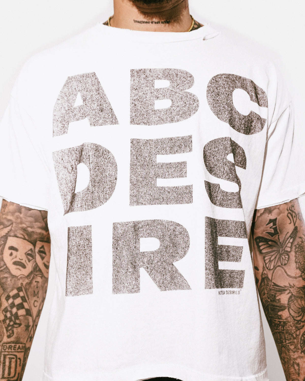 ABC Desires Tee (White)
