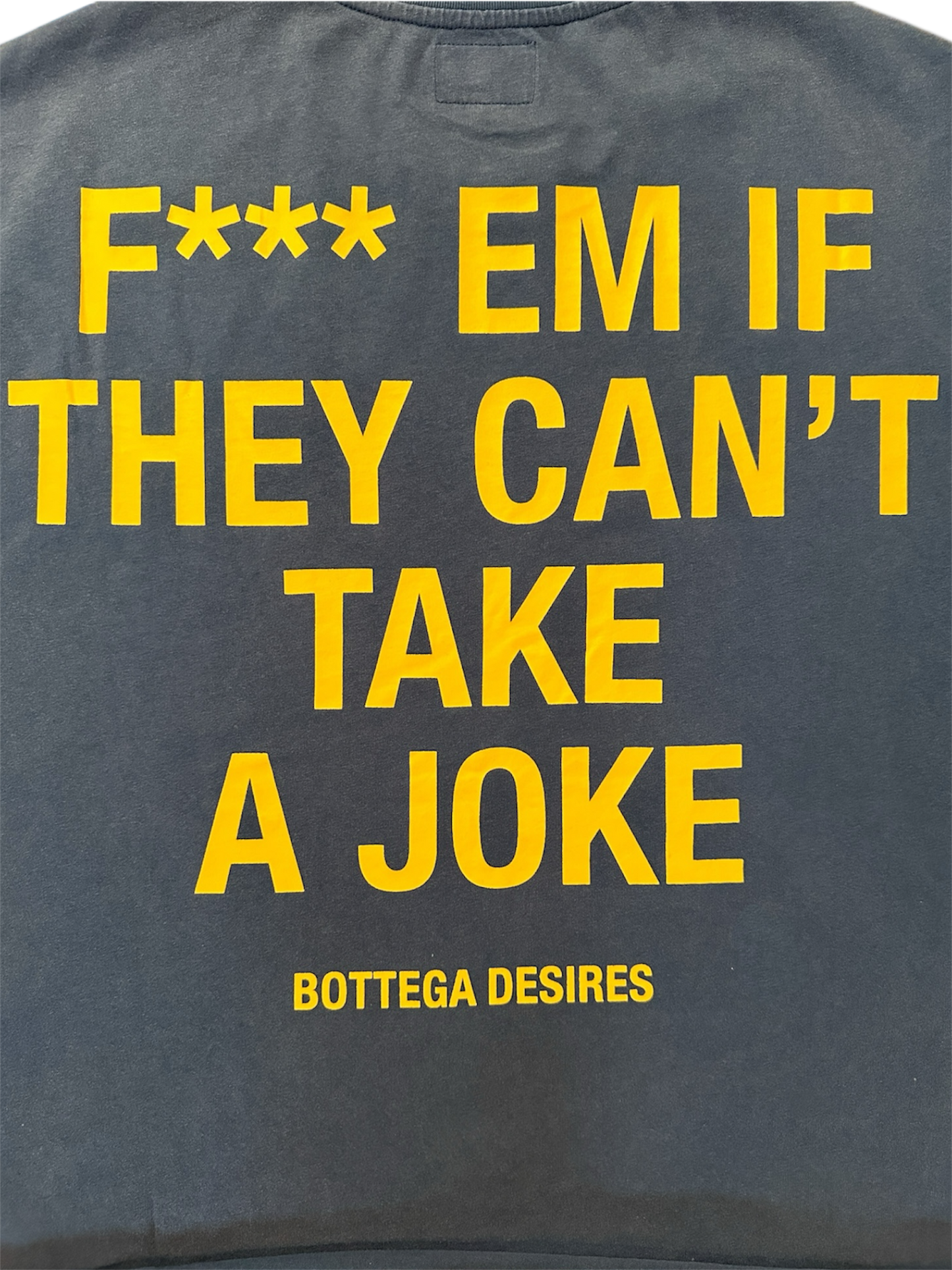 FUCK EM T-SHIRT (BLUE)