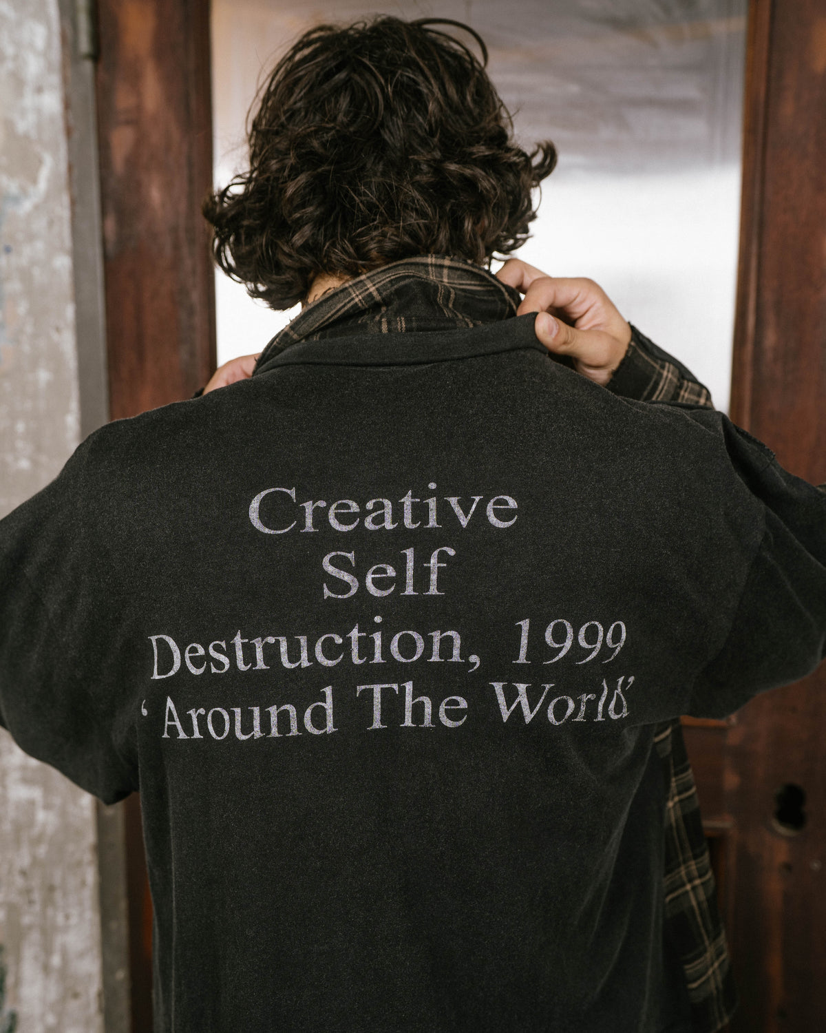 self destruction flannel