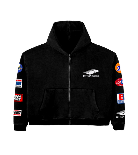 PATCHES JACKET (BLACK)