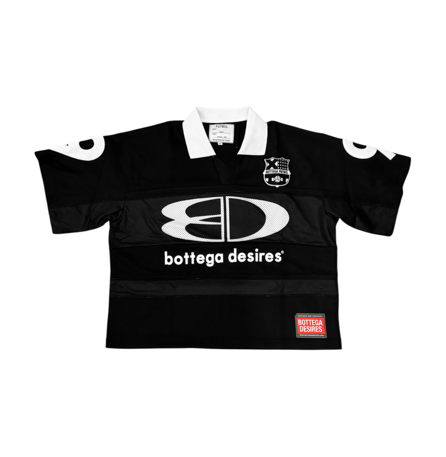 FUTBOL JERSEY (BLACK)
