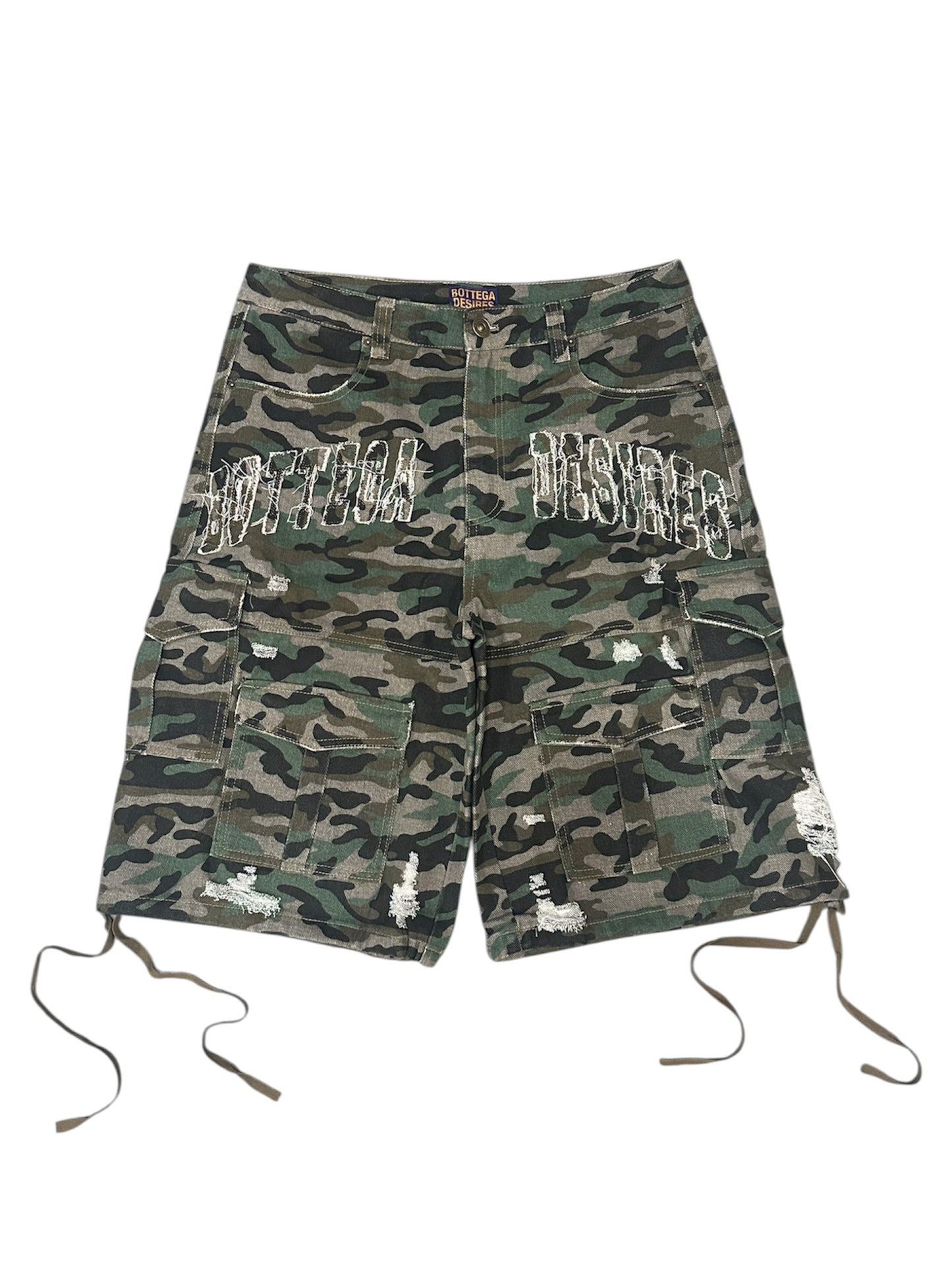 CAMO CARGO SHORTS